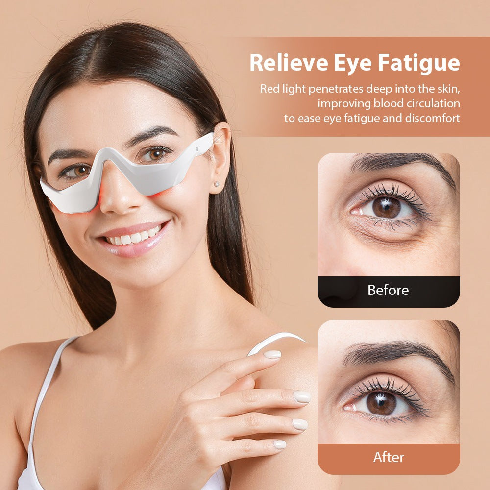 Masajeador Iluminador de Ojos con Microcorriente EMS y Terapia LED