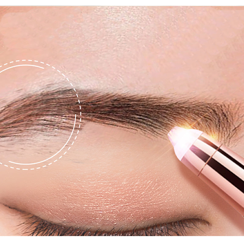 Depilador de Cejas de Precisión con Cabezal de Oro de 18K