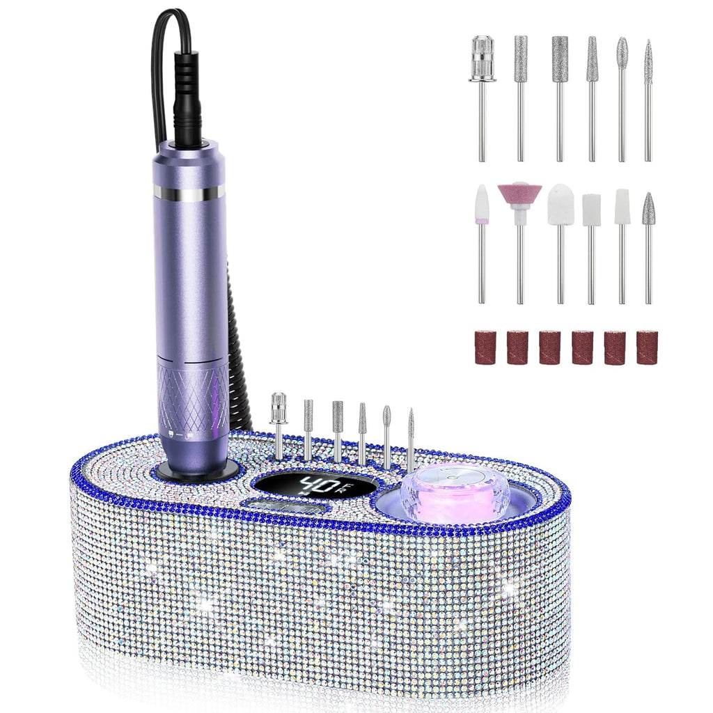 Torno para Uñas Profesional 40,000 RPM con Pantalla LCD