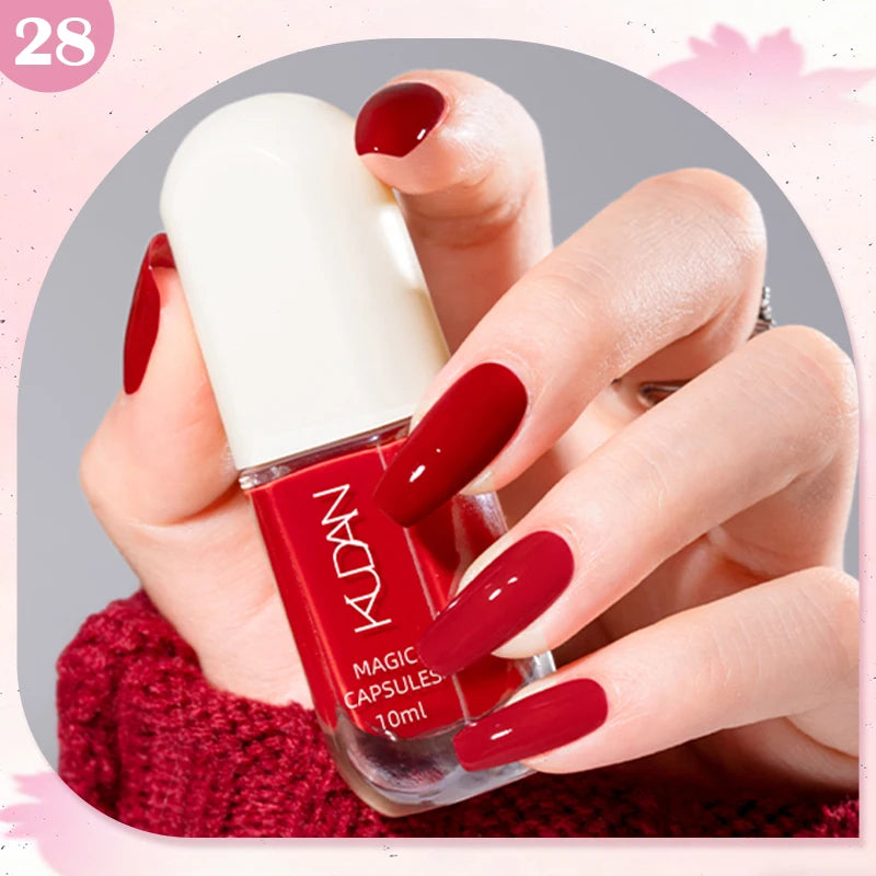 Esmalte de Uñas Peel-Off a Base de Agua – 40 Colores Vibrantes
