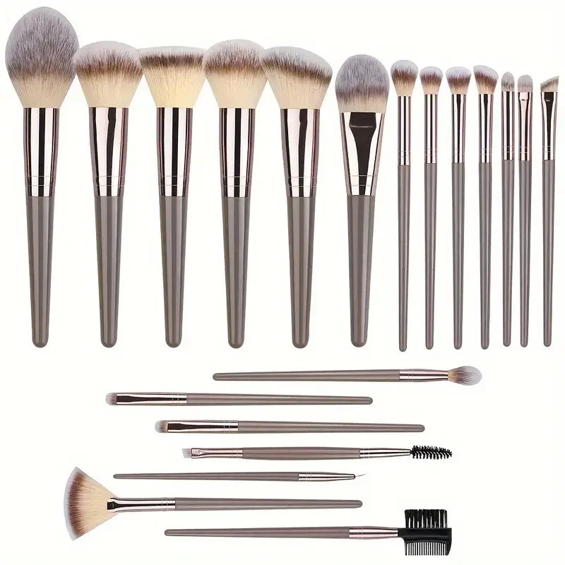 Set de Brochas de Maquillaje Profesional (3 a 20 piezas)