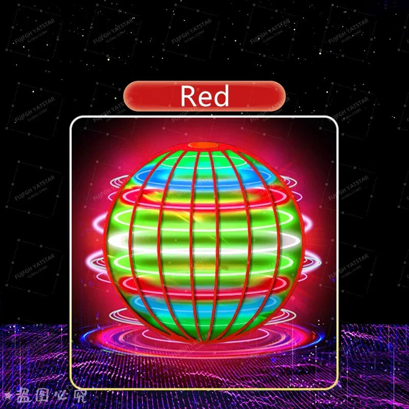Flying Orb Ball – Boomerang Inteligente con Luces LED y Tecnología de Suspensión