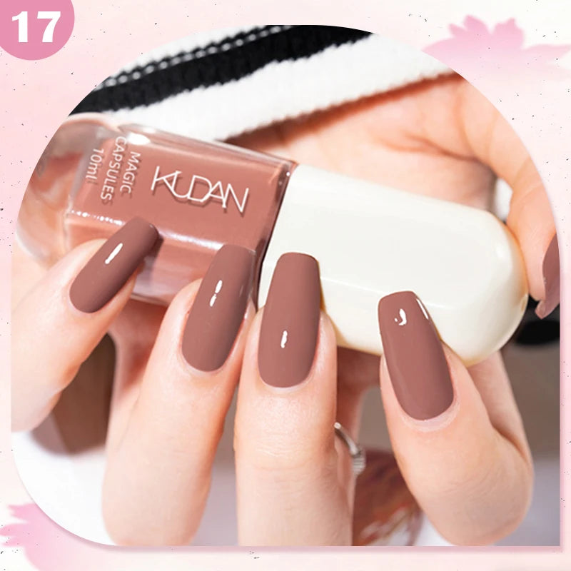 Esmalte de Uñas Peel-Off a Base de Agua – 40 Colores Vibrantes