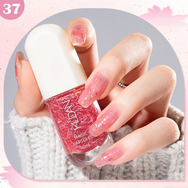 Esmalte de Uñas Peel-Off a Base de Agua – 40 Colores Vibrantes