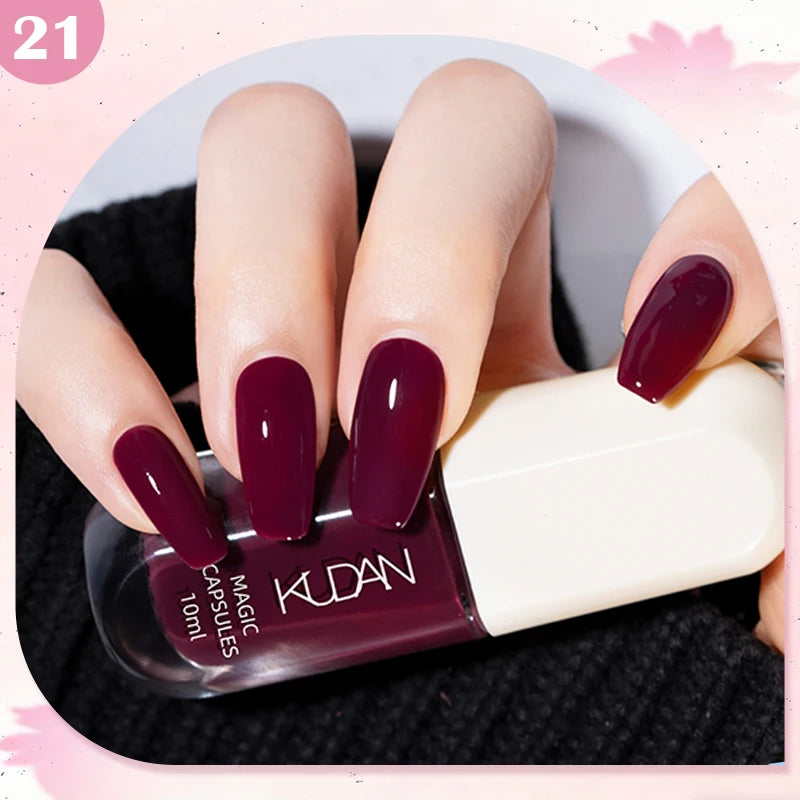 Esmalte de Uñas Peel-Off a Base de Agua – 40 Colores Vibrantes
