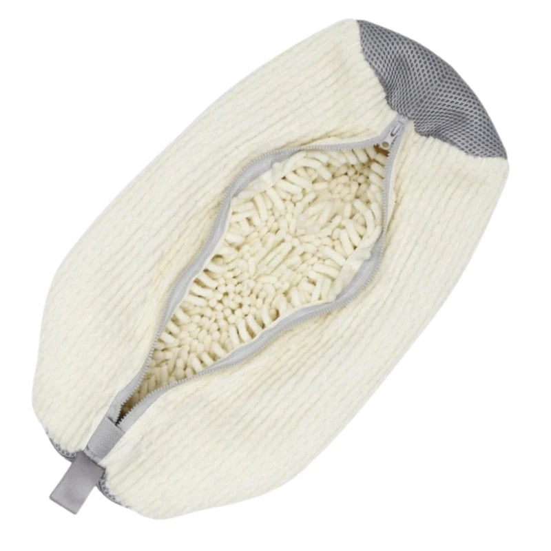 Kit de Lavado de Calzado – Bolsa Protectora para Lavadora y Cepillo de Limpieza con Dispensador