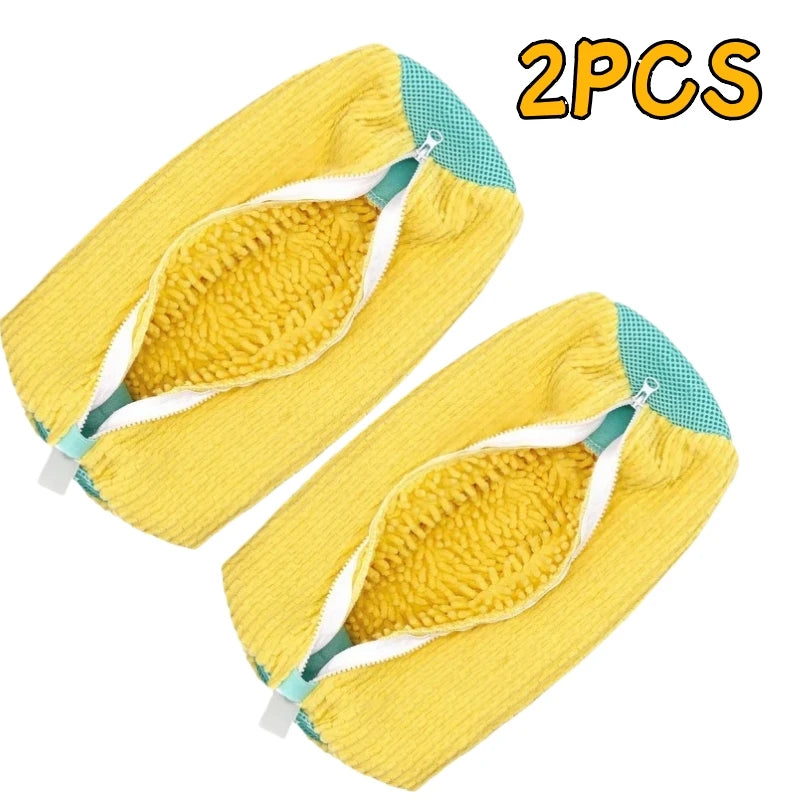 Kit de Lavado de Calzado – Bolsa Protectora para Lavadora y Cepillo de Limpieza con Dispensador