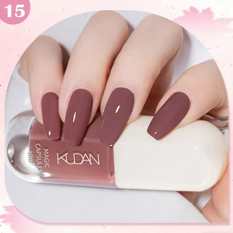 Esmalte de Uñas Peel-Off a Base de Agua – 40 Colores Vibrantes