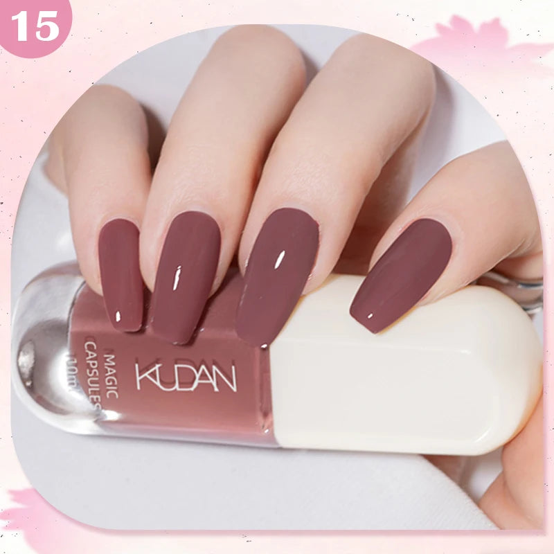 Esmalte de Uñas Peel-Off a Base de Agua – 40 Colores Vibrantes