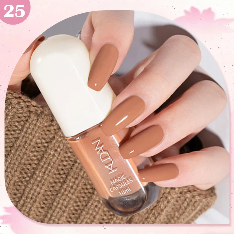 Esmalte de Uñas Peel-Off a Base de Agua – 40 Colores Vibrantes