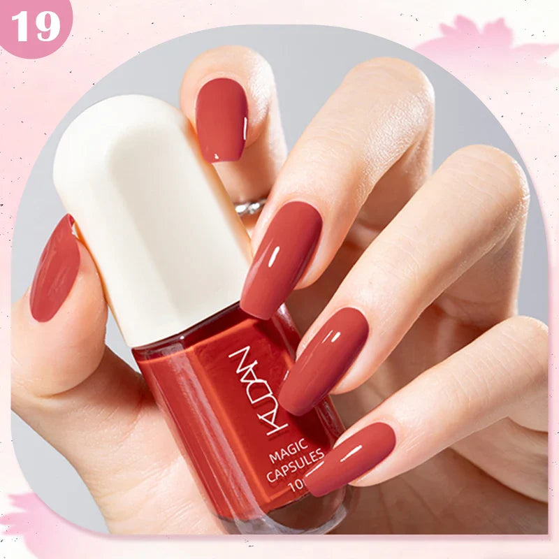 Esmalte de Uñas Peel-Off a Base de Agua – 40 Colores Vibrantes