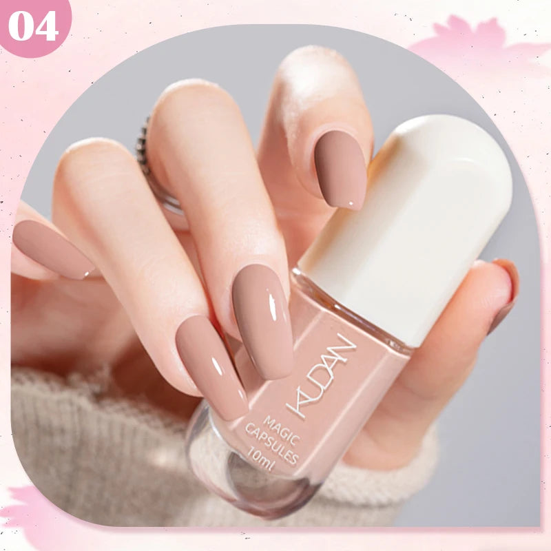 Esmalte de Uñas Peel-Off a Base de Agua – 40 Colores Vibrantes