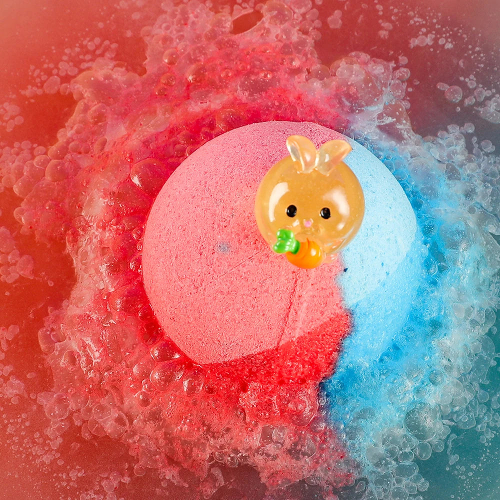 GlowDoll Luxury Kids Bath Set – Pack de Bombas de Baño Mágicas con Luces LED y Sorpresa