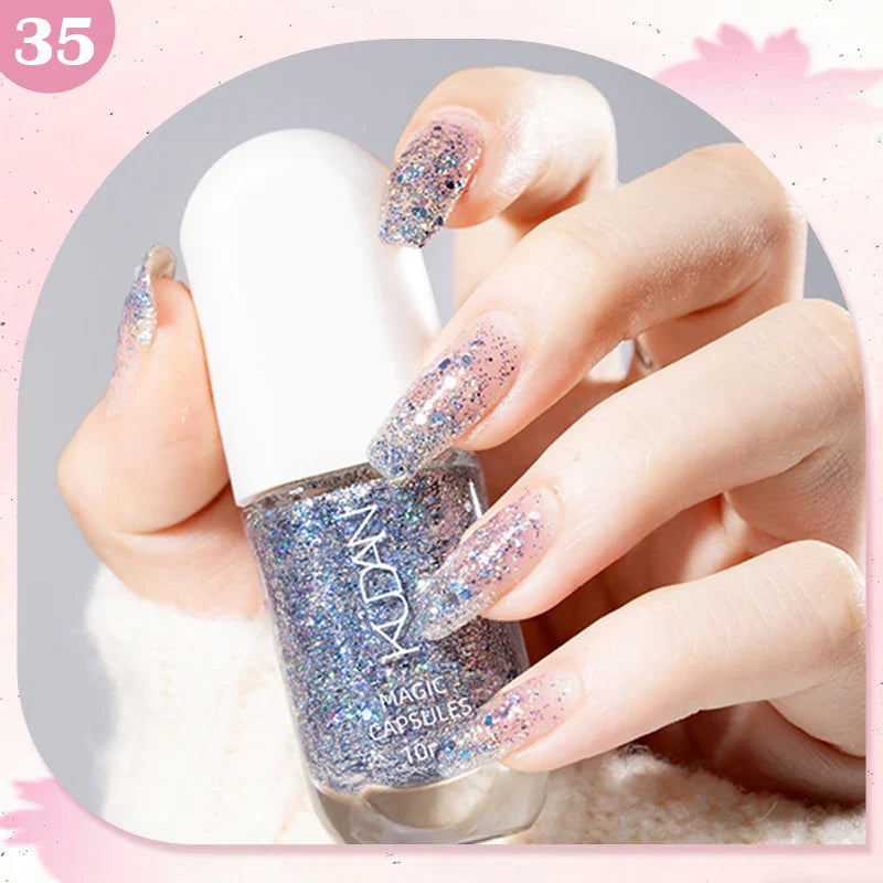 Esmalte de Uñas Peel-Off a Base de Agua – 40 Colores Vibrantes