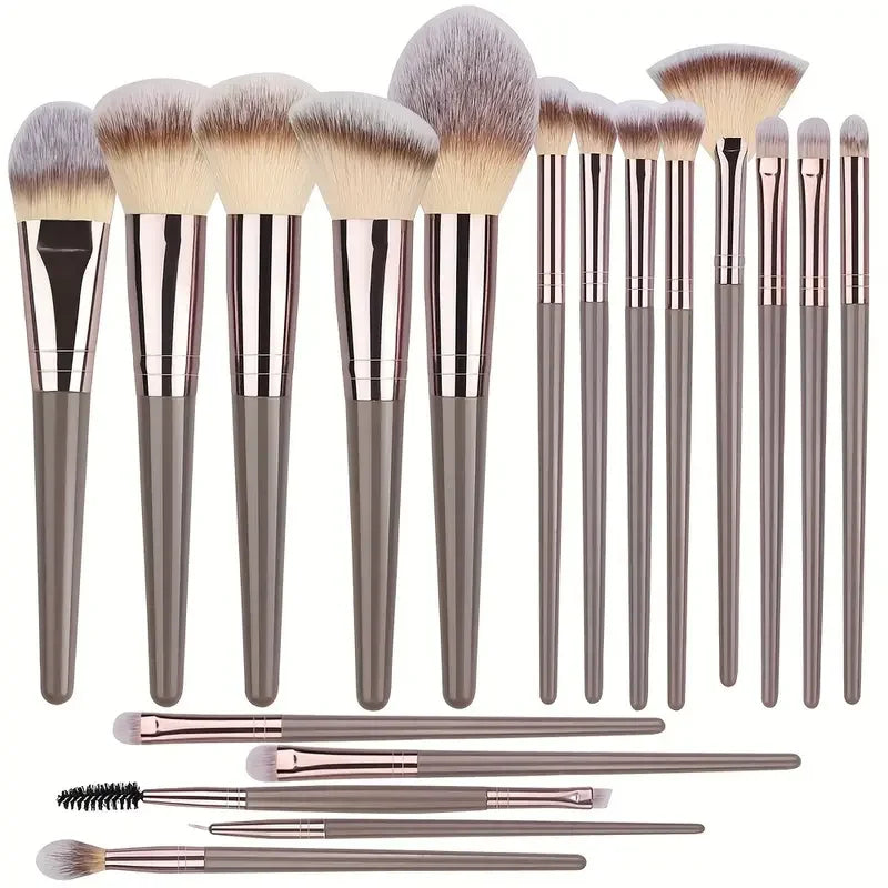 Set de Brochas de Maquillaje Profesional (3 a 20 piezas)
