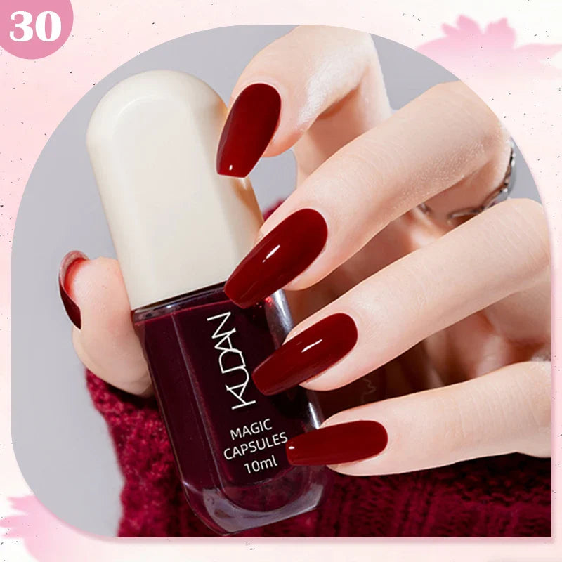 Esmalte de Uñas Peel-Off a Base de Agua – 40 Colores Vibrantes