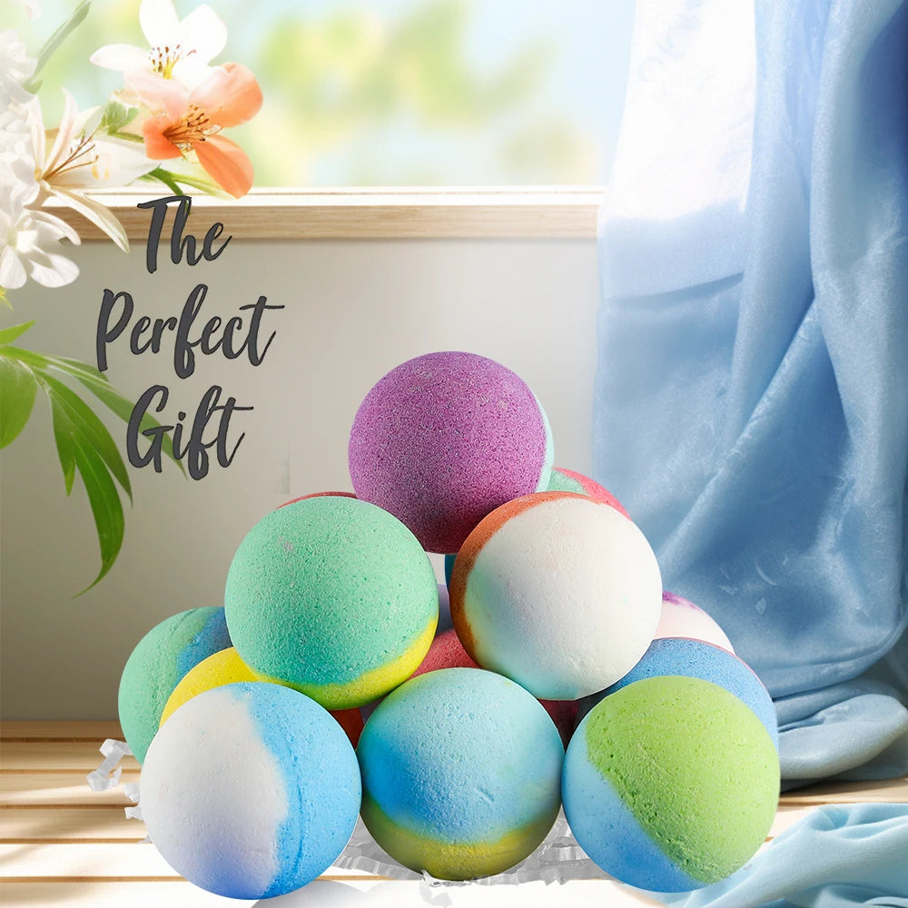 GlowDoll Luxury Kids Bath Set – Pack de Bombas de Baño Mágicas con Luces LED y Sorpresa