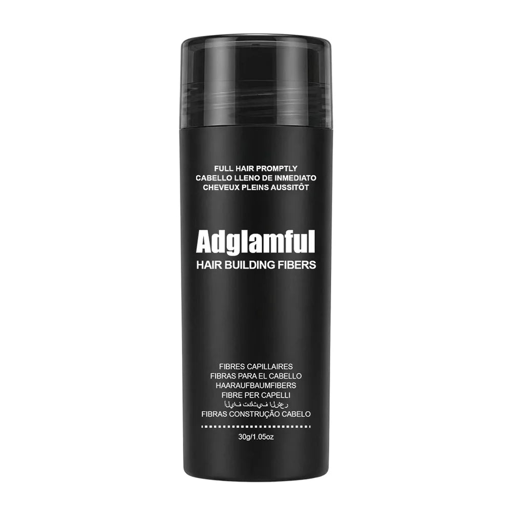 Fibras Capilares Adglamful 30g – Densidad Instantánea y Corrector de Línea de Cabello