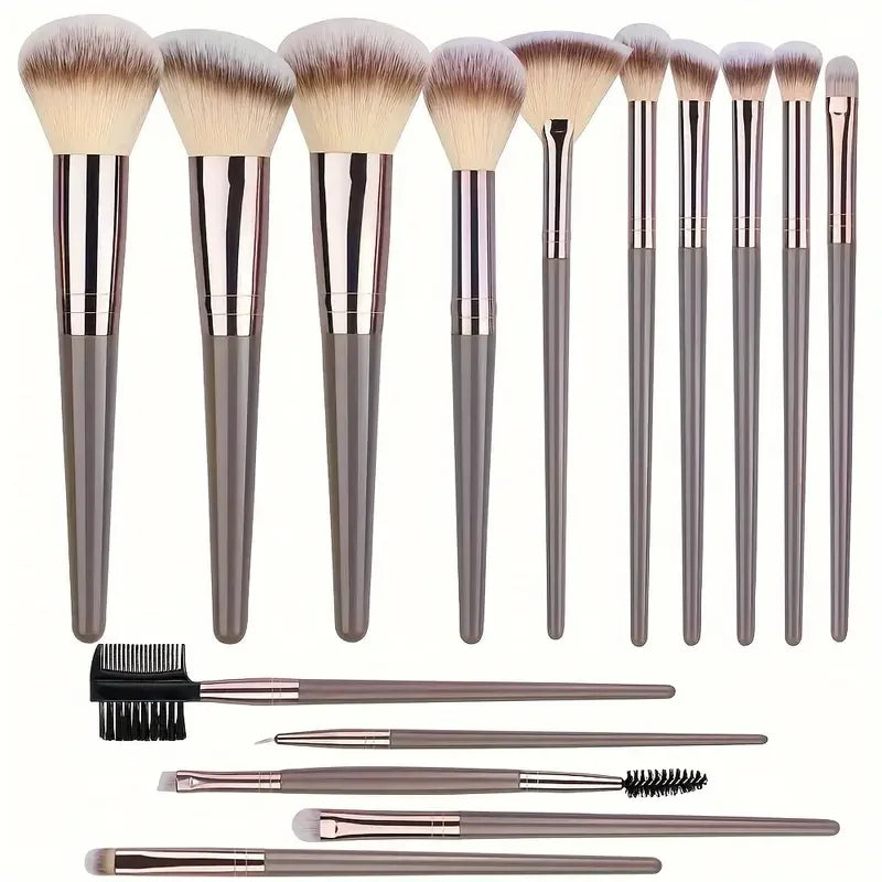 Set de Brochas de Maquillaje Profesional (3 a 20 piezas)