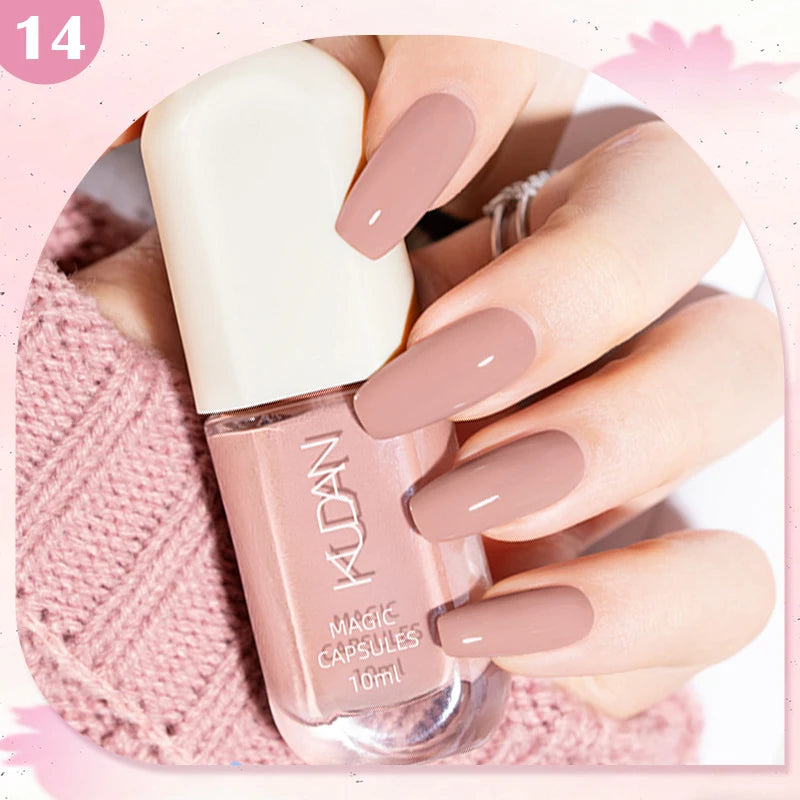 Esmalte de Uñas Peel-Off a Base de Agua – 40 Colores Vibrantes