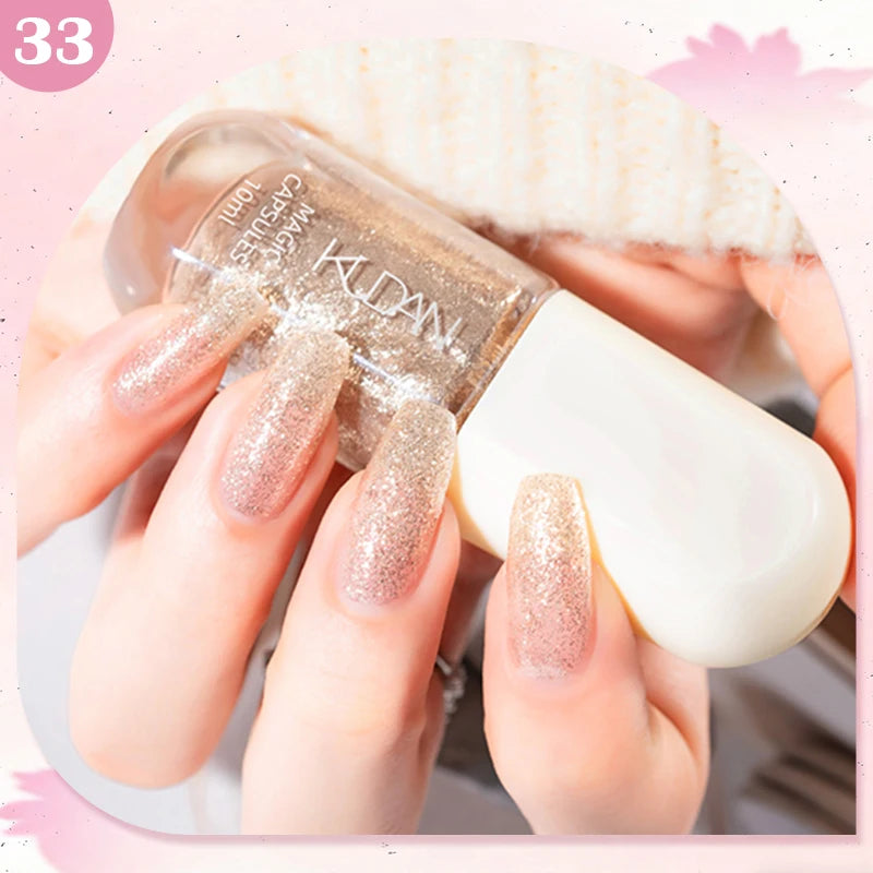 Esmalte de Uñas Peel-Off a Base de Agua – 40 Colores Vibrantes