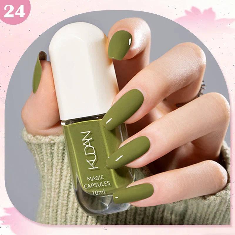 Esmalte de Uñas Peel-Off a Base de Agua – 40 Colores Vibrantes