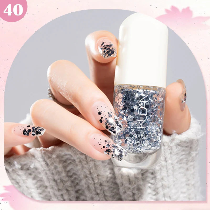 Esmalte de Uñas Peel-Off a Base de Agua – 40 Colores Vibrantes