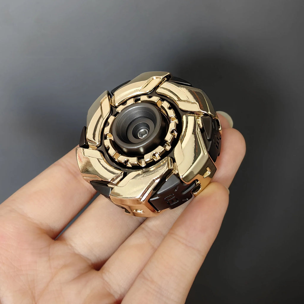 Fidget Slider Armor – Spinner de Metal con Apertura Mecánica
