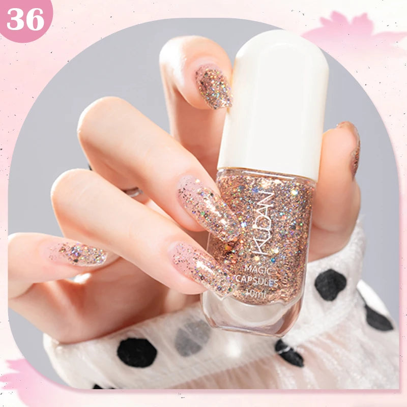 Esmalte de Uñas Peel-Off a Base de Agua – 40 Colores Vibrantes