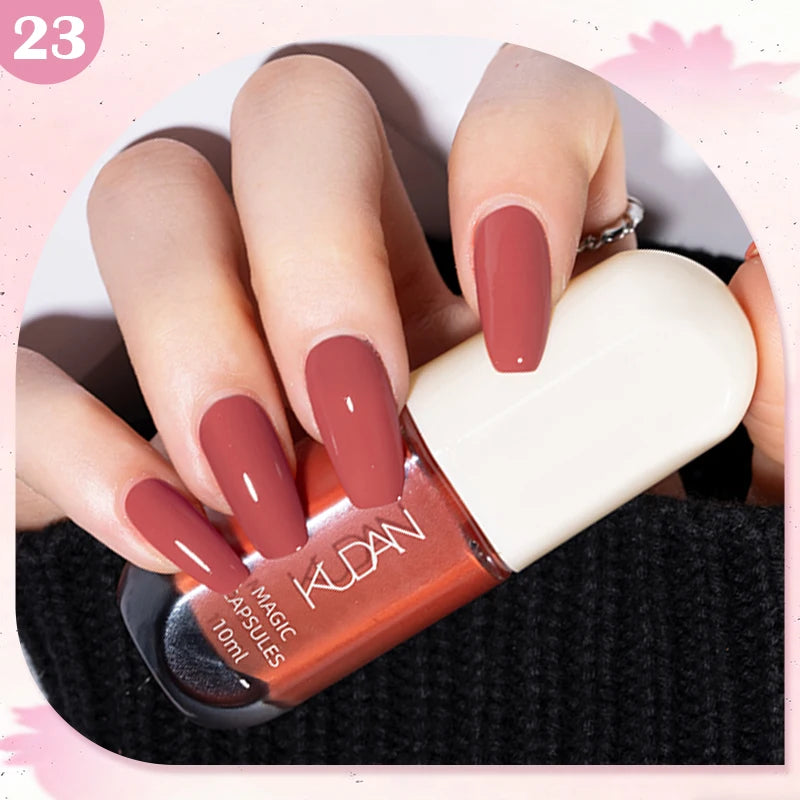 Esmalte de Uñas Peel-Off a Base de Agua – 40 Colores Vibrantes