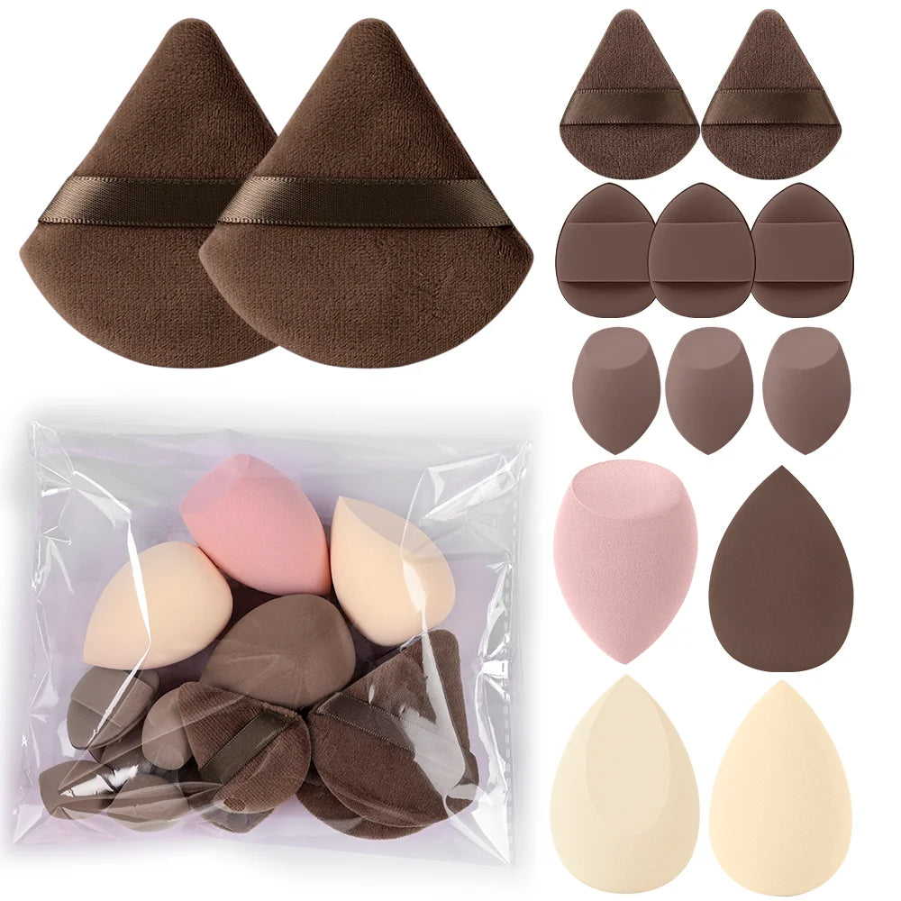 Set de Brochas de Maquillaje Profesional (3 a 20 piezas)