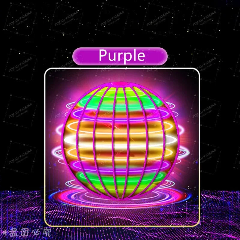 Flying Orb Ball – Boomerang Inteligente con Luces LED y Tecnología de Suspensión