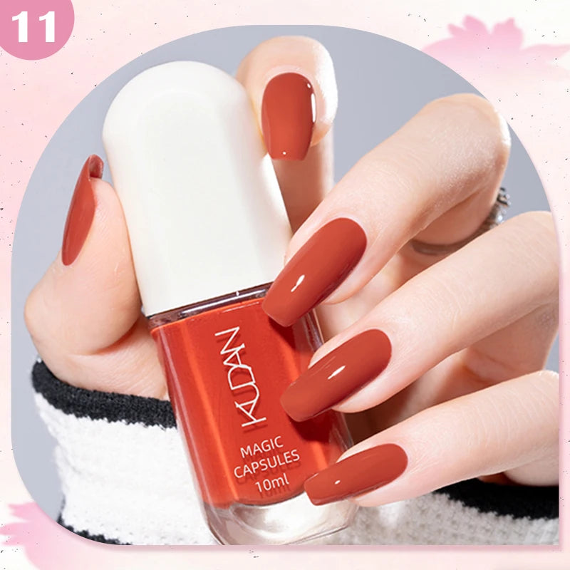 Esmalte de Uñas Peel-Off a Base de Agua – 40 Colores Vibrantes