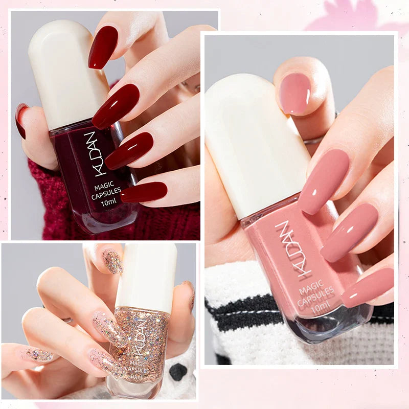 Esmalte de Uñas Peel-Off a Base de Agua – 40 Colores Vibrantes