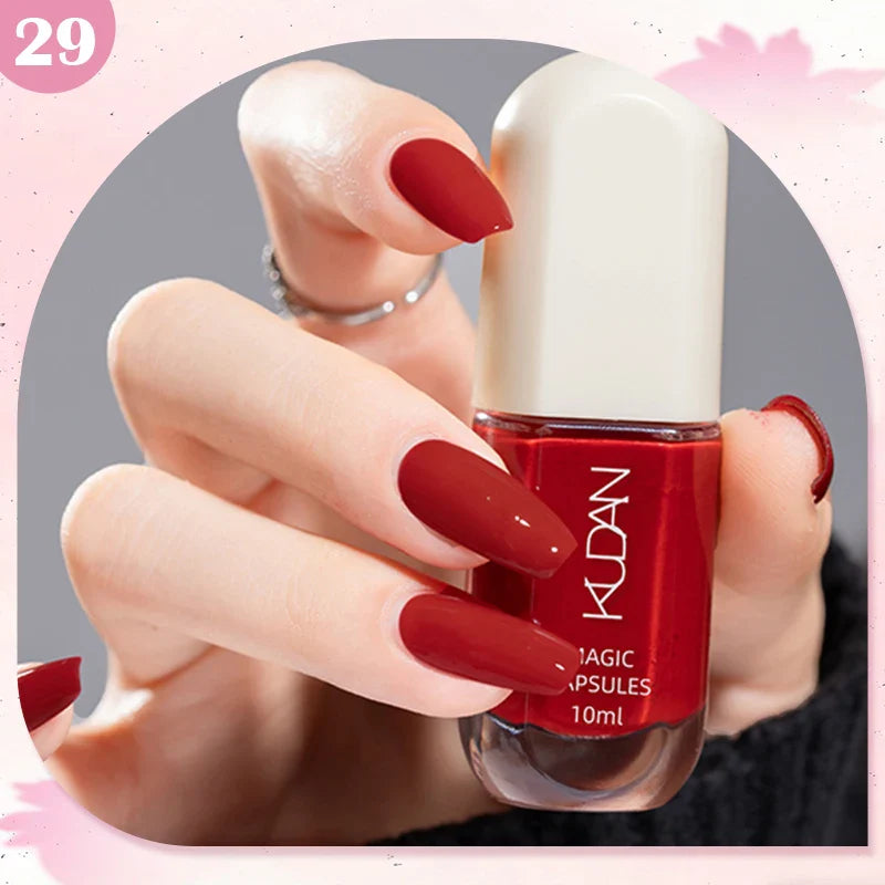 Esmalte de Uñas Peel-Off a Base de Agua – 40 Colores Vibrantes