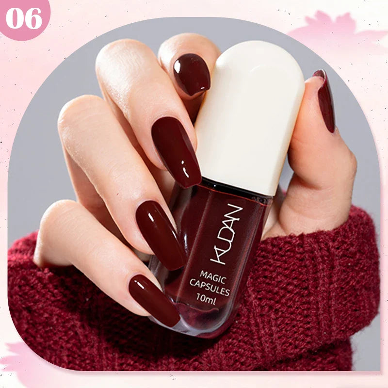 Esmalte de Uñas Peel-Off a Base de Agua – 40 Colores Vibrantes
