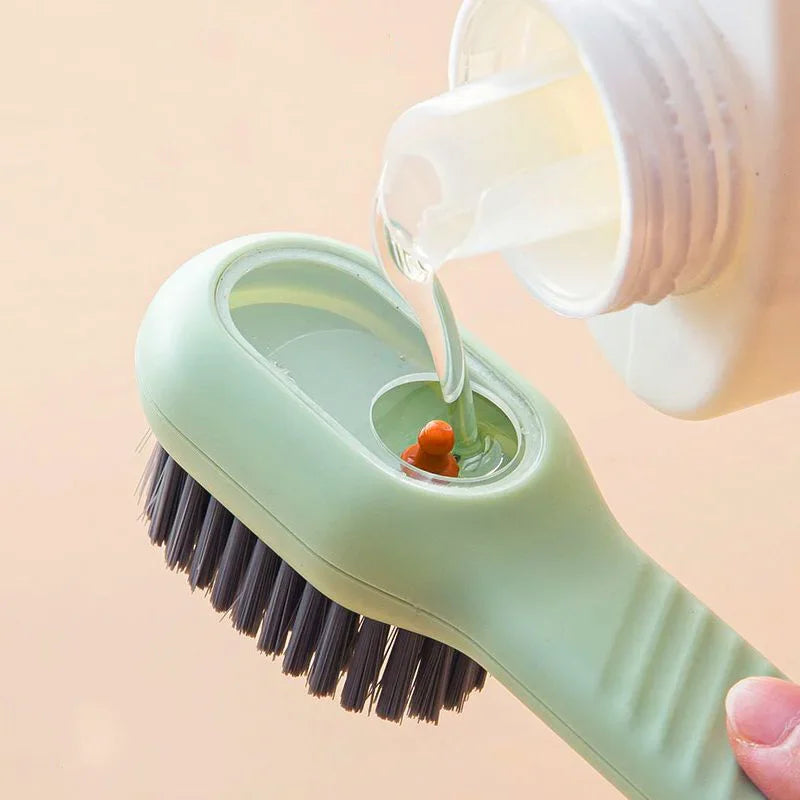 Kit de Lavado de Calzado – Bolsa Protectora para Lavadora y Cepillo de Limpieza con Dispensador