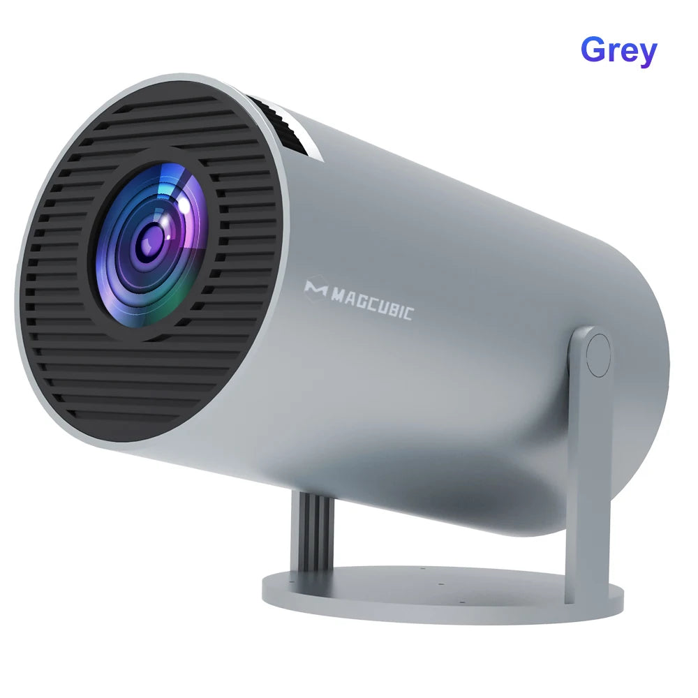 Proyector Inteligente Magcubic HY300 PRO | Mini Proyector Portátil Android 14 con WiFi 6 Dual, 290 ANSI, Soporte 8K, Bluetooth 5.4 y Rotación de 180°