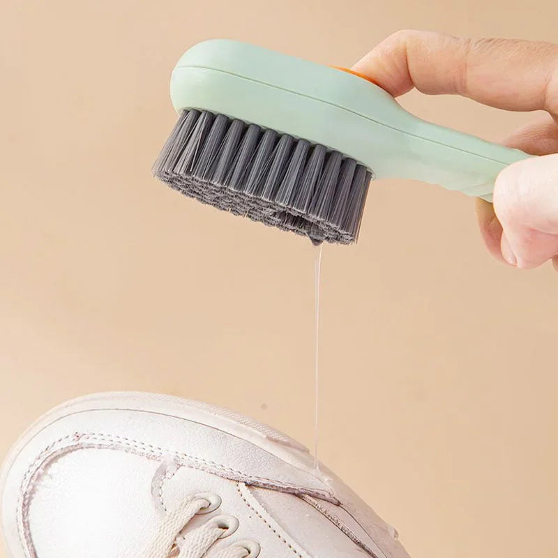 Kit de Lavado de Calzado – Bolsa Protectora para Lavadora y Cepillo de Limpieza con Dispensador