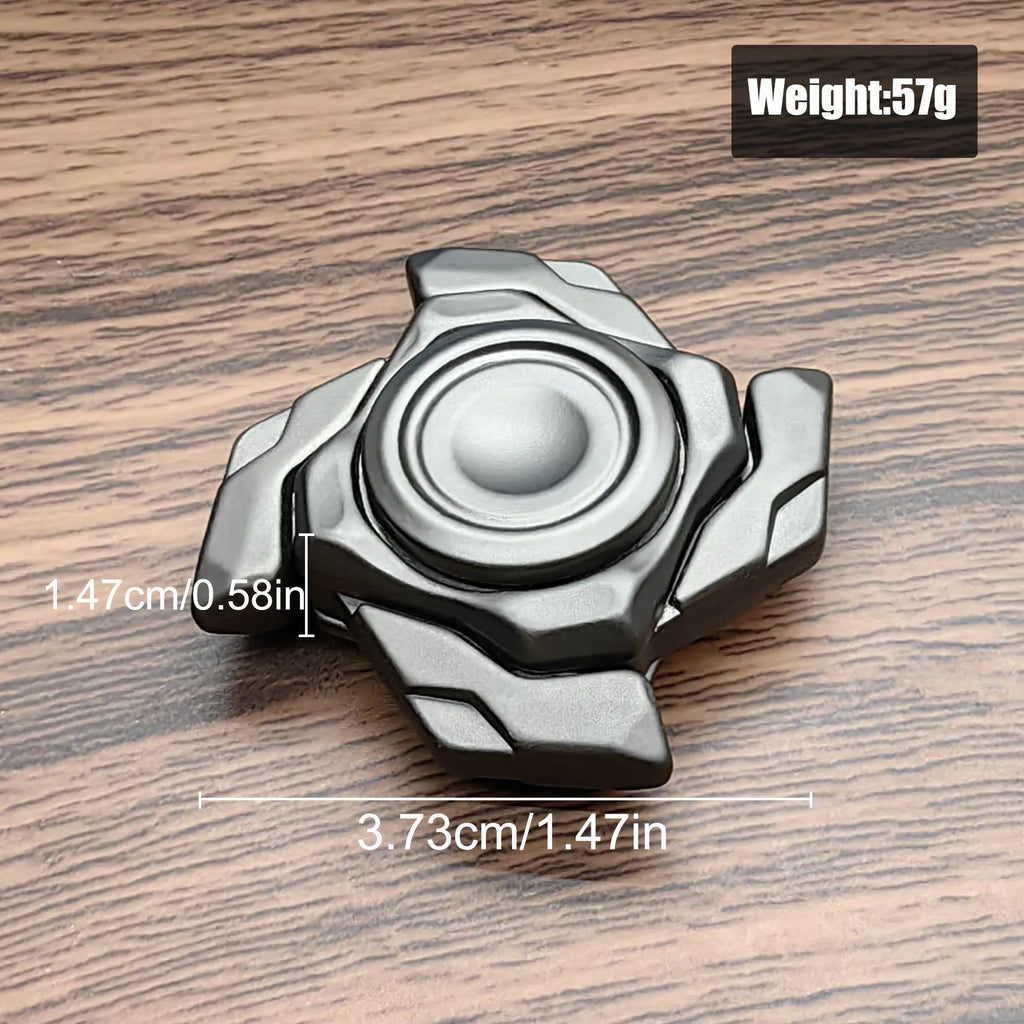 Fidget Slider MINI Armor – Spinner Táctico de Metal con Apertura Mecánica
