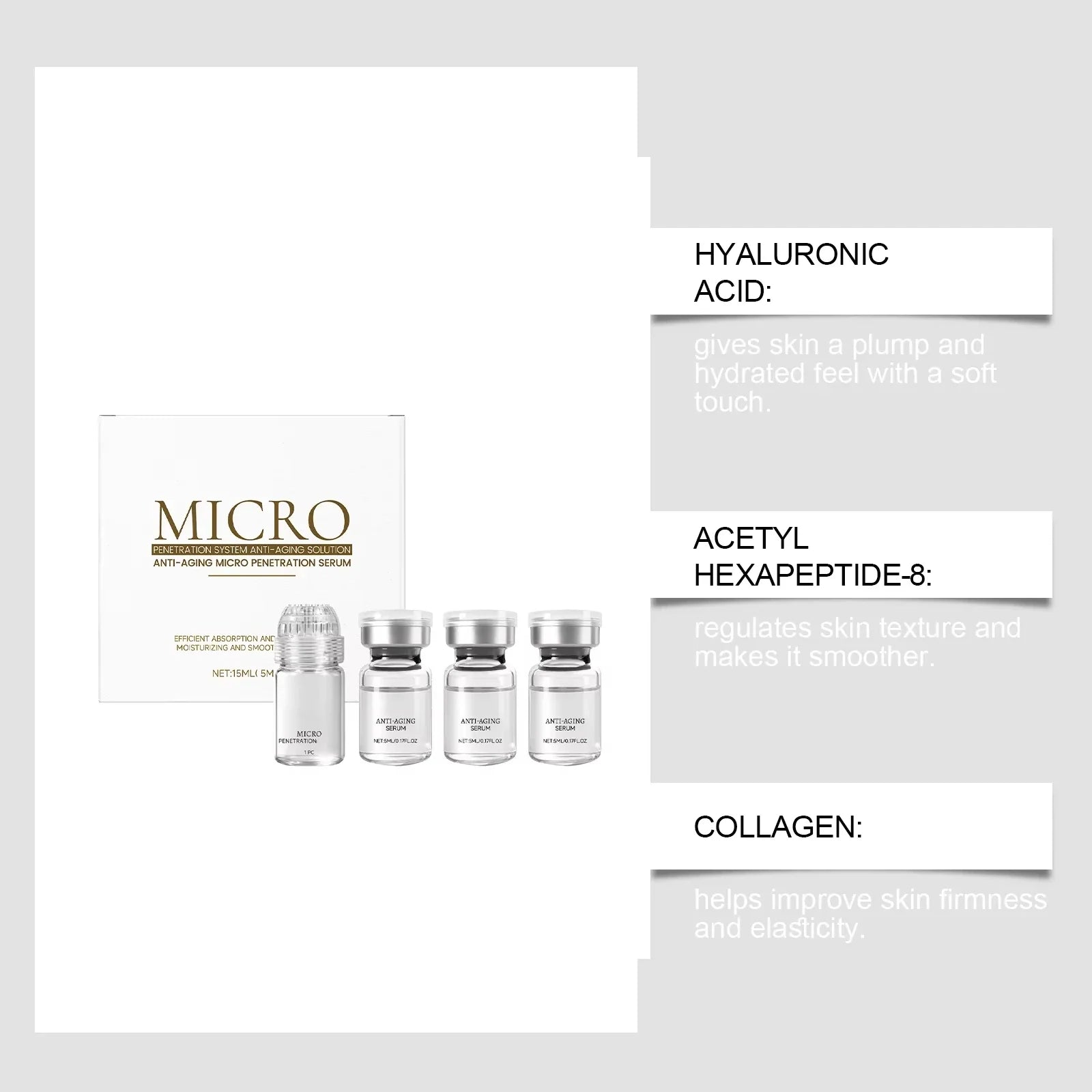 Set de Esencia Anti-Arrugas de Colágeno – Hidratación y Firmeza Total
