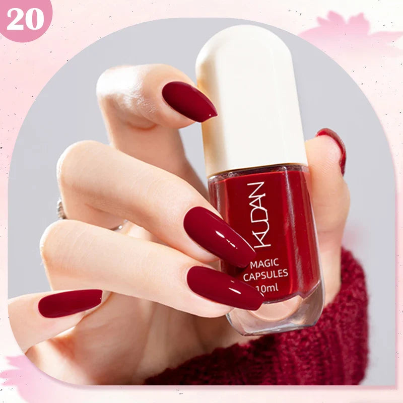 Esmalte de Uñas Peel-Off a Base de Agua – 40 Colores Vibrantes