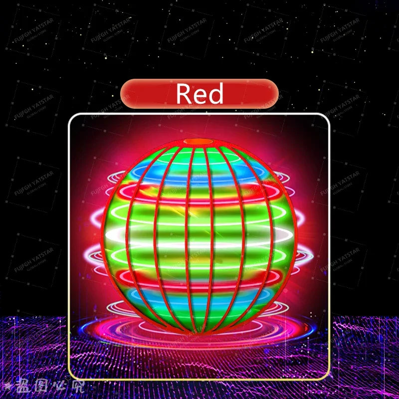 Flying Orb Ball – Boomerang Inteligente con Luces LED y Tecnología de Suspensión