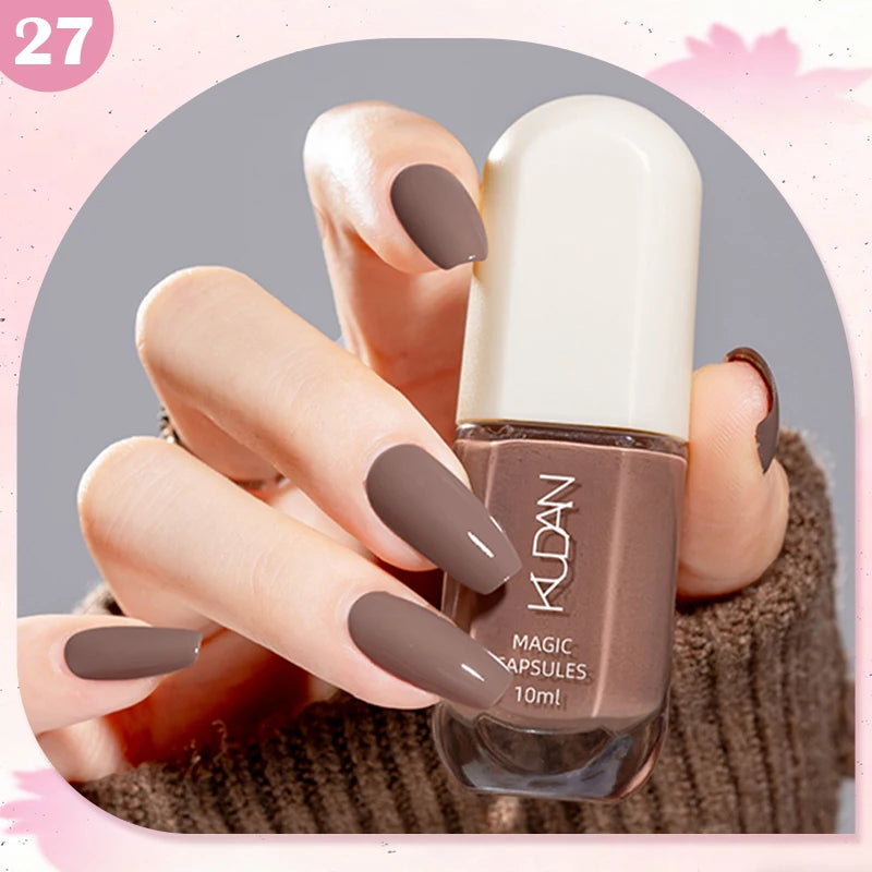Esmalte de Uñas Peel-Off a Base de Agua – 40 Colores Vibrantes