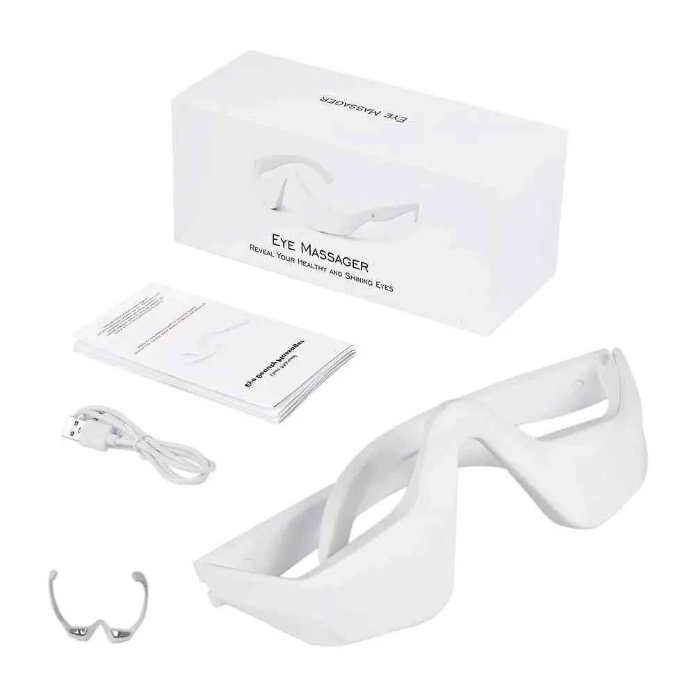 Masajeador Iluminador de Ojos con Microcorriente EMS y Terapia LED