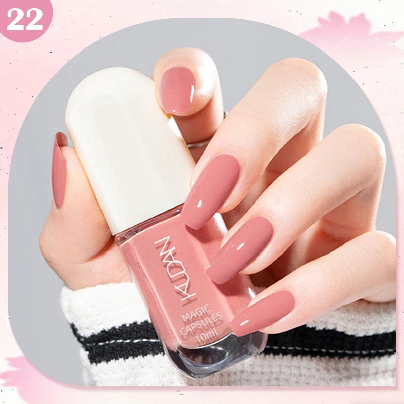 Esmalte de Uñas Peel-Off a Base de Agua – 40 Colores Vibrantes