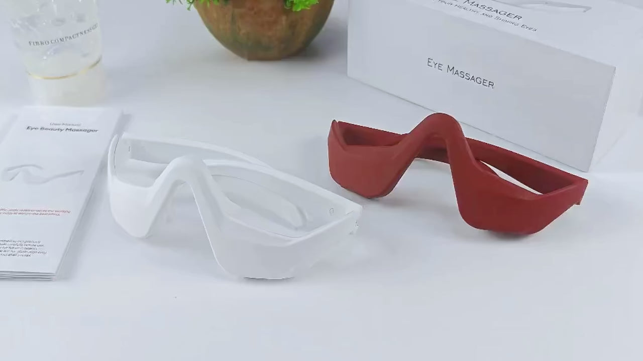 Masajeador Iluminador de Ojos con Microcorriente EMS y Terapia LED