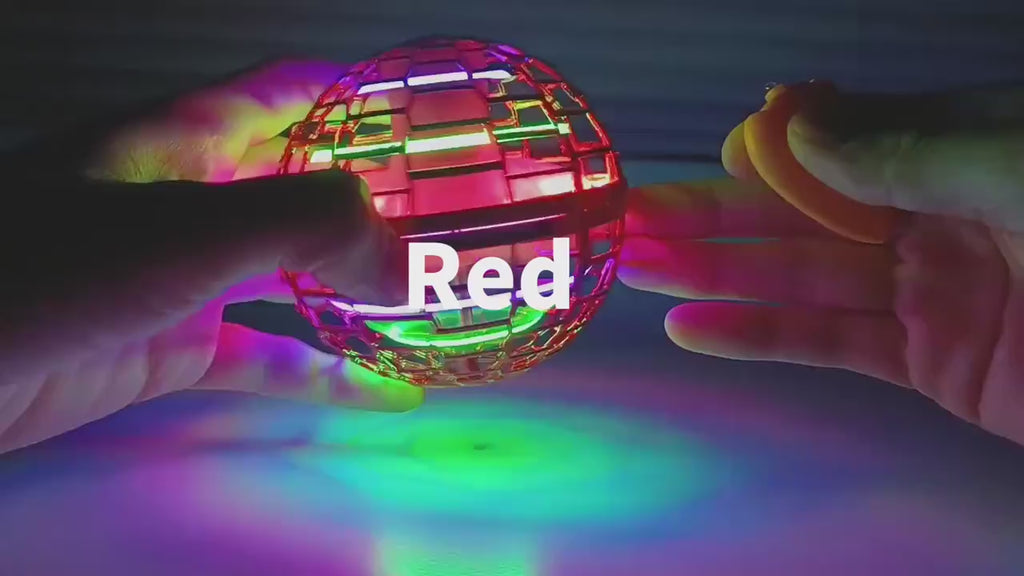 Flying Orb Ball – Boomerang Inteligente con Luces LED y Tecnología de Suspensión
