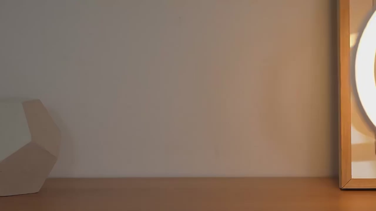 Lámpara de Mesa de Arena 3D con Carga Inalámbrica de 15W